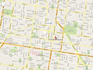 Toowoomba Map